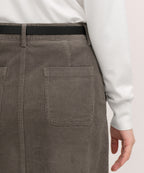 MUSINSA STANDARD WOMAN MUSINSA STANDARD WOMAN Women's Corduroy Maxi Skirt [Taupe]