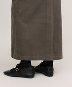 MUSINSA STANDARD WOMAN MUSINSA STANDARD WOMAN Women's Corduroy Maxi Skirt [Taupe]