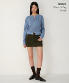 MUSINSA STANDARD WOMAN MUSINSA STANDARD WOMAN Skirt Low Rise Mini Scotts (Khaki)