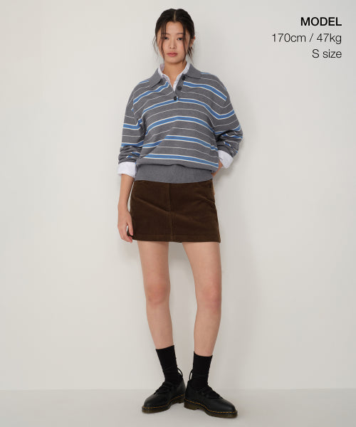 MUSINSA STANDARD WOMAN MUSINSA STANDARD WOMAN Skirt Low Rise Mini Scotts (Brown)