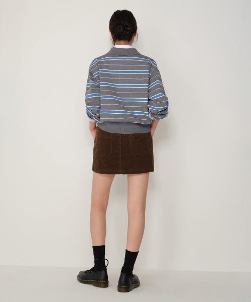 MUSINSA STANDARD WOMAN MUSINSA STANDARD WOMAN Skirt Low Rise Mini Scotts (Brown)