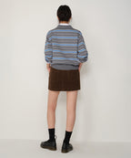 MUSINSA STANDARD WOMAN MUSINSA STANDARD WOMAN Skirt Low Rise Mini Scotts (Brown)