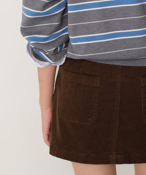 MUSINSA STANDARD WOMAN MUSINSA STANDARD WOMAN Skirt Low Rise Mini Scotts (Brown)