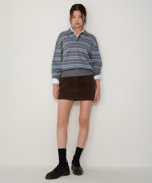 MUSINSA STANDARD WOMAN MUSINSA STANDARD WOMAN Skirt Low Rise Mini Scotts (Brown)
