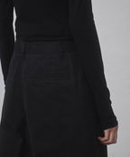 MUSINSA STANDARD WOMAN MUSINSA STANDARD WOMAN Women's Curved Chino Pants [Black]