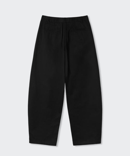MUSINSA STANDARD WOMAN MUSINSA STANDARD WOMAN Women's Curved Chino Pants [Black]