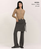 MUSINSA STANDARD WOMAN MUSINSA STANDARD WOMAN Women's Slacks Gray