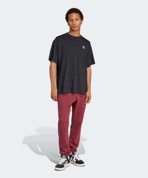 ADIDAS ADIDAS Trefoil Essentials Oversized Tee - Black