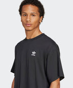ADIDAS ADIDAS Trefoil Essentials Oversized Tee - Black