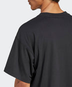 ADIDAS ADIDAS Trefoil Essentials Oversized Tee - Black