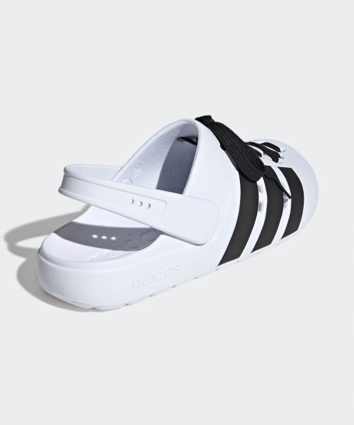 ADIDAS ADIDAS Adilette Clog 2.0 - White:Black