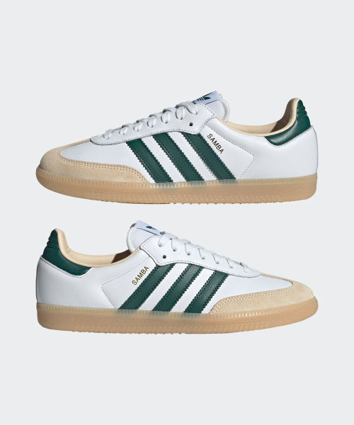 ADIDAS ADIDAS Samba OG Sneakers - White:Green
