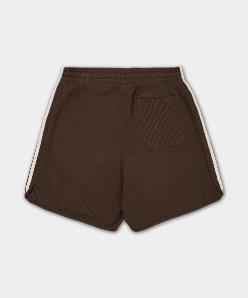 ADIDAS ADIDAS Waffle Short Pants - Dark Brown