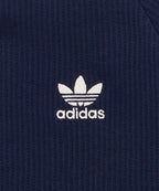 ADIDAS ADIDAS Waffle Polo Shirt - Navy