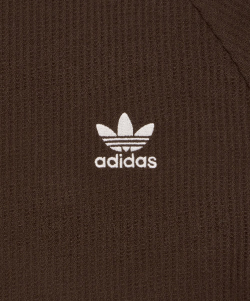 ADIDAS ADIDAS Waffle T-Shirt - Dark Brown