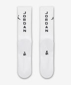NIKE NIKE Jordan Everyday Crew Socks - White: Black