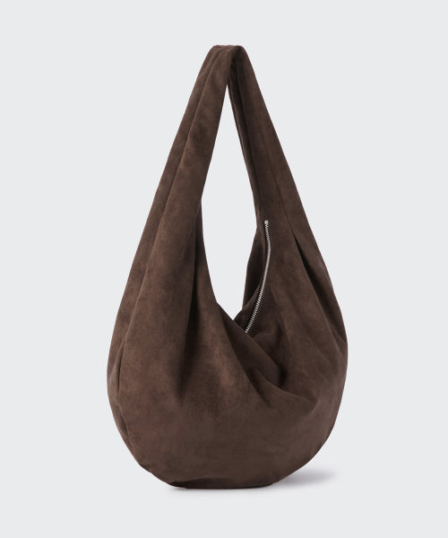 MUSINSA STANDARD WOMAN MUSINSA STANDARD WOMAN Synthetic Suede Rounded Hobo Bag