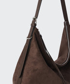 MUSINSA STANDARD WOMAN MUSINSA STANDARD WOMAN Synthetic Suede Slouchy Shoulder Bag