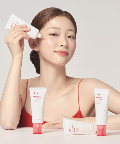DPPR [2pack] PDRN PDRN Cube Middle Shot Cream 50ml (+Free Dipper mid-face doll)