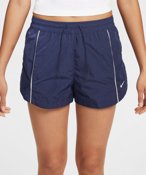 NIKE NIKE Mid-rise Woven Shorts - Navy