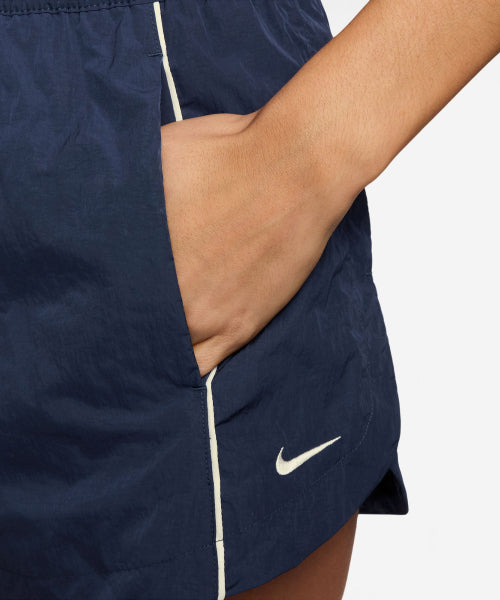 NIKE NIKE Mid-rise Woven Shorts - Navy