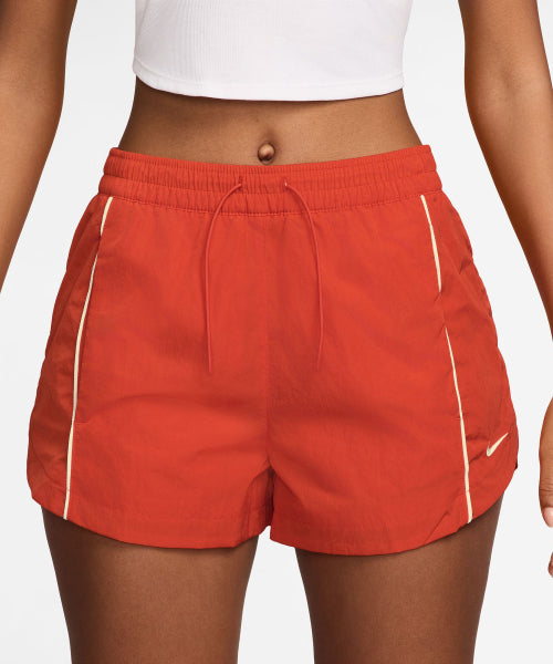 NIKE NIKE Mid-rise Woven Shorts - Black