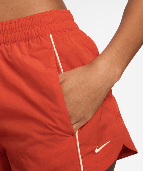 NIKE NIKE Mid-rise Woven Shorts - Black