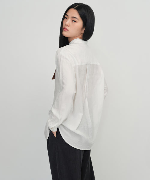 MUSINSA STANDARD WOMAN MUSINSA STANDARD WOMAN Women's Relaxed Crinkle Shirt