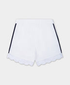 ADIDAS ADIDAS Lace Trimmed 3-Stripe Short Pants - Size M