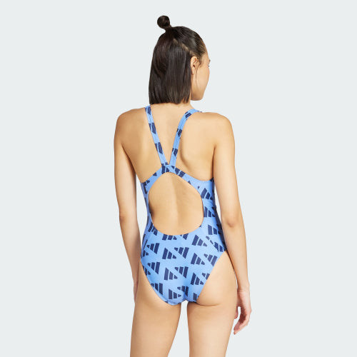 ADIDAS ADIDAS Logo Graphic V-back Swimsuit
