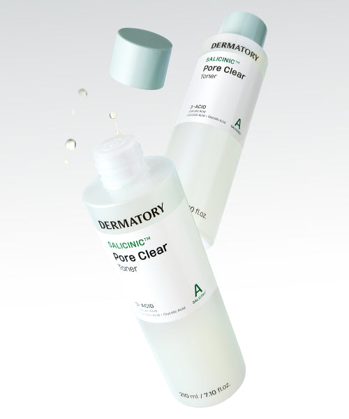 DERMATORY DERMATORY Salicinic Pore Clear Toner + Cleansing Clay Foam Set