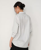 MUSINSA STANDARD WOMAN MUSINSA STANDARD WOMAN Women's Striped Relaxed Oxford Shirt (Size XS)