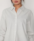 MUSINSA STANDARD WOMAN MUSINSA STANDARD WOMAN Women's Striped Relaxed Oxford Shirt (Size XS)