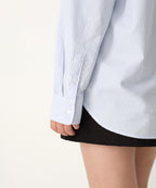 MUSINSA STANDARD WOMAN MUSINSA STANDARD WOMAN Women's Striped Relaxed Oxford Shirt (Size XS)