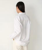 MUSINSA STANDARD WOMAN MUSINSA STANDARD WOMAN Women's Relaxed Oxford Shirt (White)