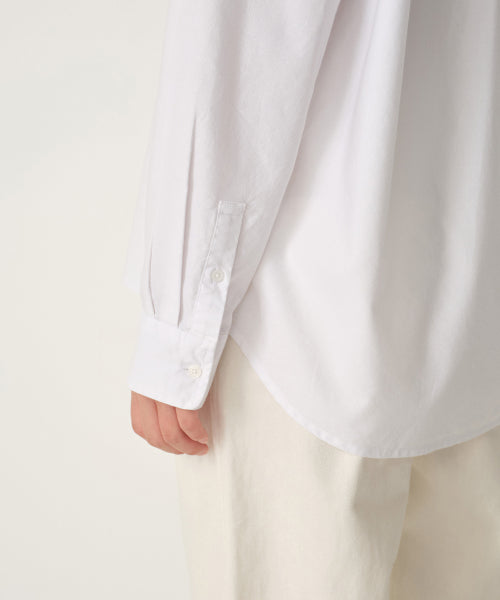 MUSINSA STANDARD WOMAN MUSINSA STANDARD WOMAN Women's Relaxed Oxford Shirt (White)