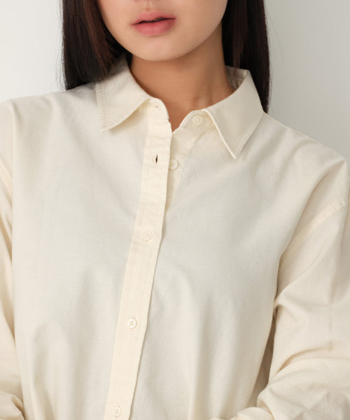MUSINSA STANDARD WOMAN MUSINSA STANDARD WOMAN Women's Relaxed Oxford Shirt (Size)