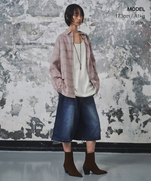 MUSINSA STANDARD WOMAN MUSINSA STANDARD WOMAN Shirt Oversized Flannel