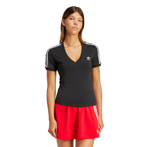 ADIDAS ADIDAS 3S V-neck slim tee (Women)