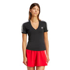 ADIDAS ADIDAS 3S V-neck slim tee (Women)
