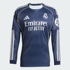 ADIDAS ADIDAS Real Madrid Long Sleeve Away Jersey Size