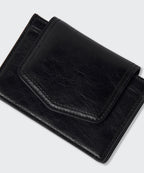 MUSINSA STANDARD WOMAN MUSINSA STANDARD WOMAN Women's Crinkled Leather Accordion Card Holder
