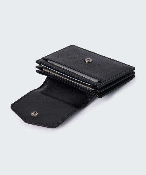 MUSINSA STANDARD WOMAN MUSINSA STANDARD WOMAN Women's Crinkled Leather Accordion Card Holder