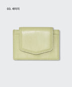MUSINSA STANDARD WOMAN MUSINSA STANDARD WOMAN Women's Crinkled Leather Accordion Card Holder