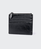 MUSINSA STANDARD WOMAN MUSINSA STANDARD WOMAN Women's Crinkle Leather Zipper Card Wallet
