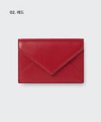 MUSINSA STANDARD WOMAN MUSINSA STANDARD WOMAN Women's Plain Leather Envelope Card Holder