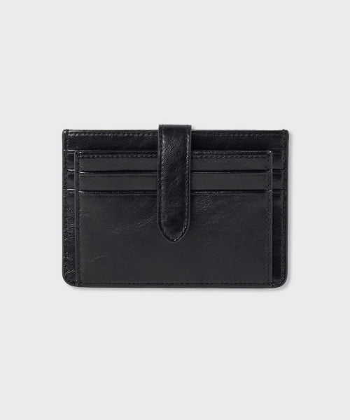 MUSINSA STANDARD WOMAN MUSINSA STANDARD WOMAN Women's Crinkle Leather Closure Card Wallet