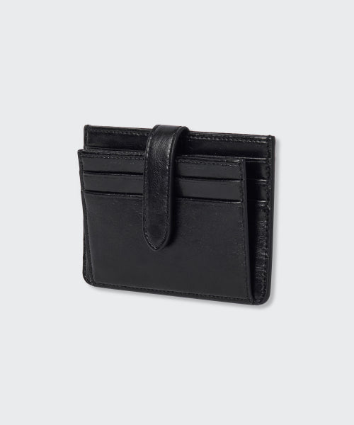 MUSINSA STANDARD WOMAN MUSINSA STANDARD WOMAN Women's Crinkle Leather Closure Card Wallet
