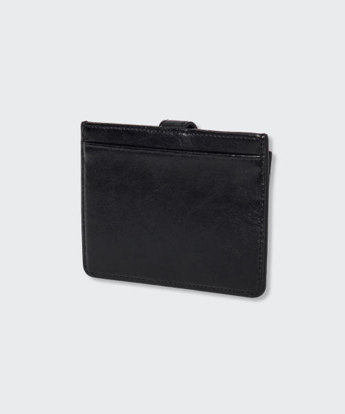 MUSINSA STANDARD WOMAN MUSINSA STANDARD WOMAN Women's Crinkle Leather Closure Card Wallet
