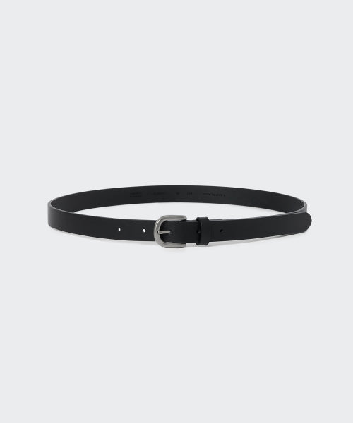 MUSINSA STANDARD WOMAN MUSINSA STANDARD WOMAN Women's Rounded Leather Slim Belt 20mm